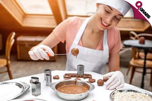 For QR49 Start Making One of the Most Loved Sweets & Indulge Yourself with a Chocolate Making Online Course! (QR1039 Value)